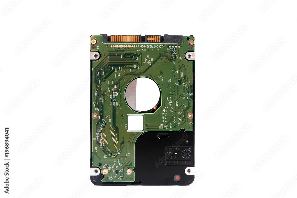 Internal Hard Disk Drive for Laptop isolated on white background Internal Hard Disk Drive for Laptop isolated on white background
