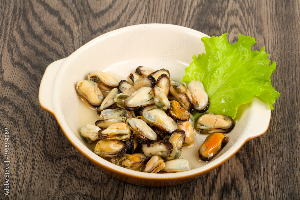 Pickled mussels Pickled mussels