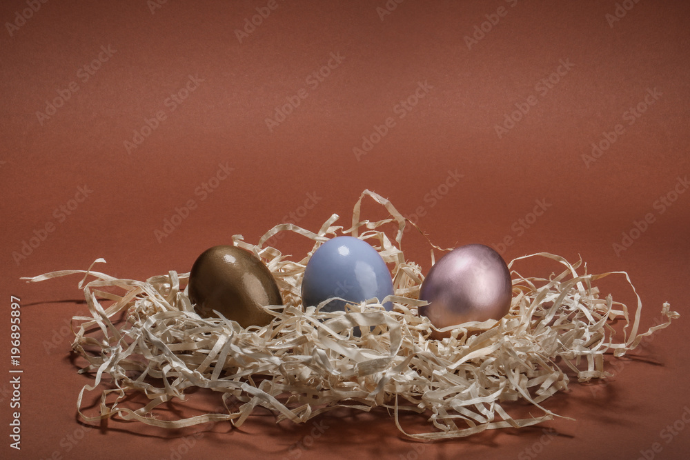 Easter eggs in the nest / jajka wielkanocne