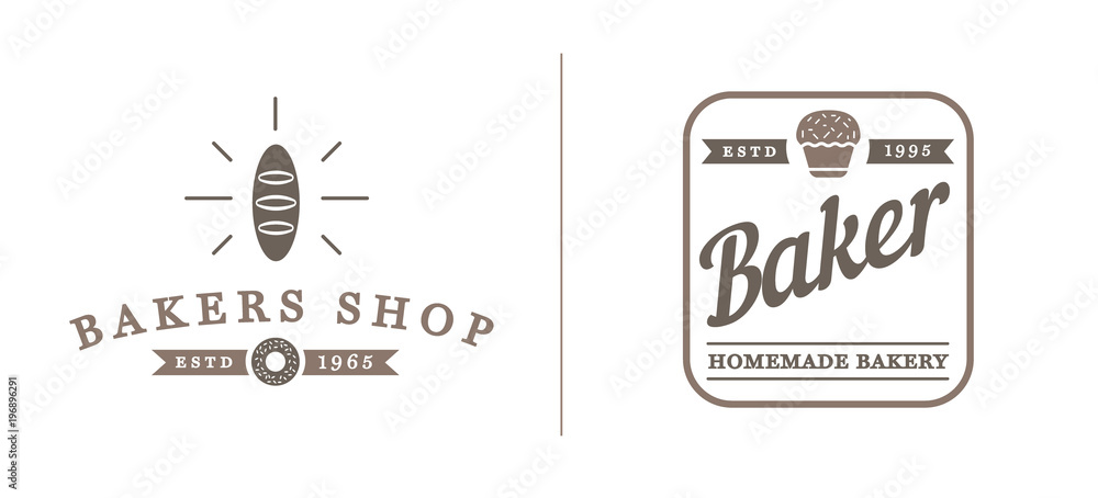 Set of Raster Bakery Pastry Elements and Bread Icons Illustration can be used as Logo or Icon in premium quality Set of Raster Bakery Pastry Elements and Bread Icons Illustration can be used as Logo or Icon in premium quality