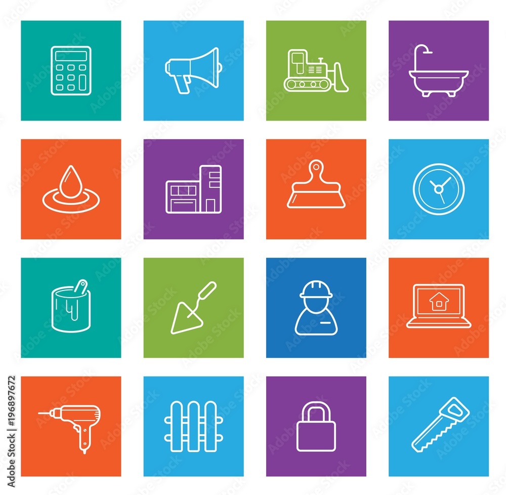 Set of Raster Construction Building Icons. Home and Repair. Can be used as Logo or Icon. Premium quality Set of Raster Construction Building Icons. Home and Repair. Can be used as Logo or Icon. Premium quality