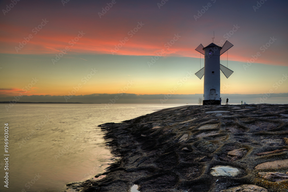 Fototapeta premium Swinoujscie in Poland is one of the most beautiful towns on the Baltic Sea, Europe