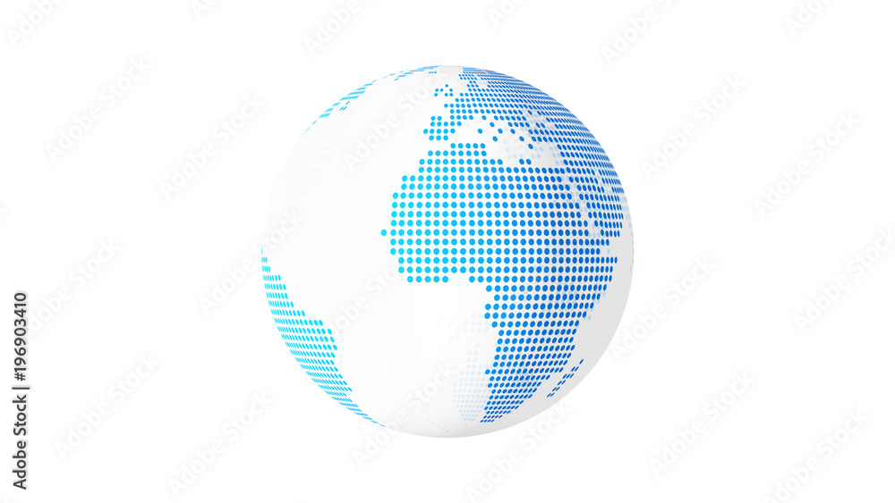 Naklejka premium planet earth