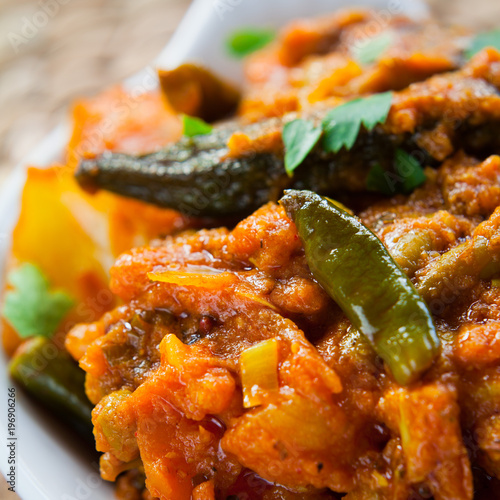 Indian Mixed Vegetable Curry photo