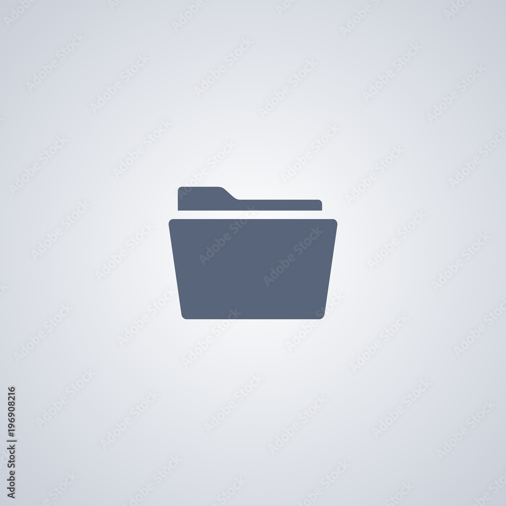 Folder icon , Vector illustration Folder icon , Vector illustration