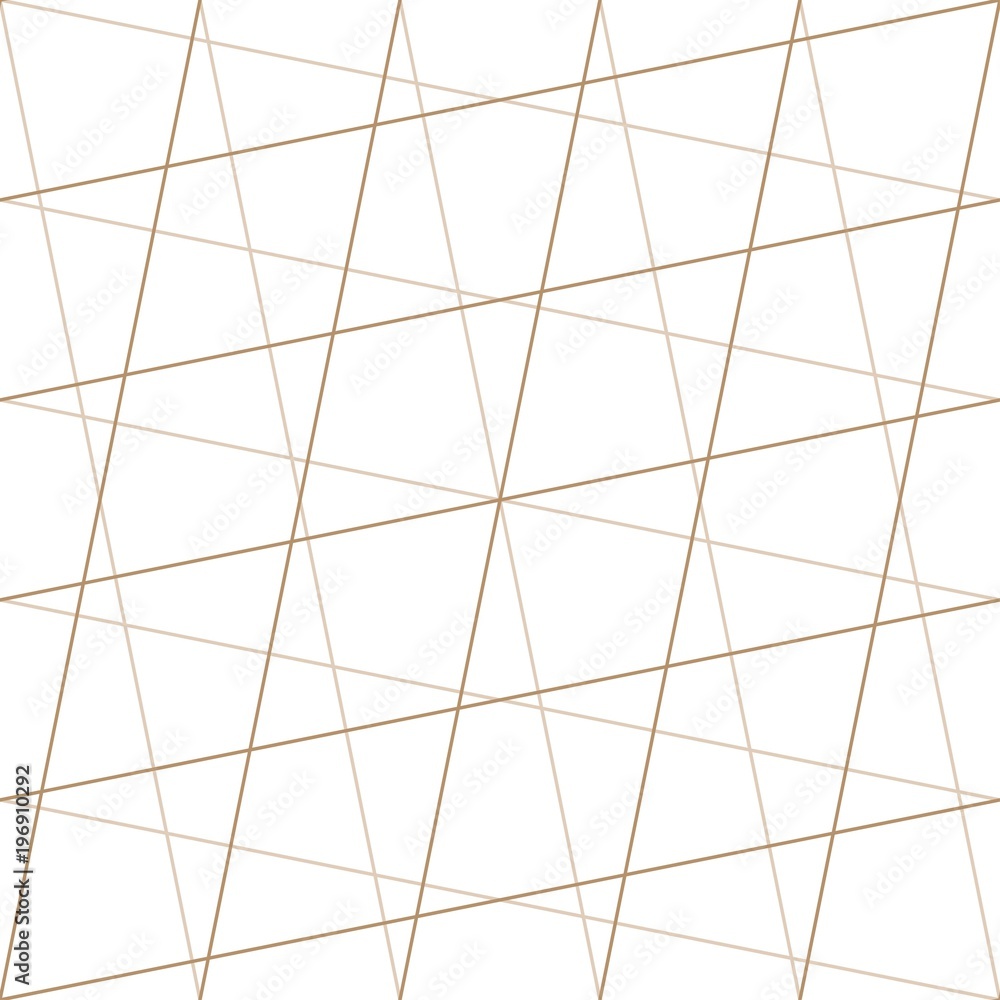 Obraz premium Vector seamless texture. Modern geometric background. A grid with intersecting thin lines.