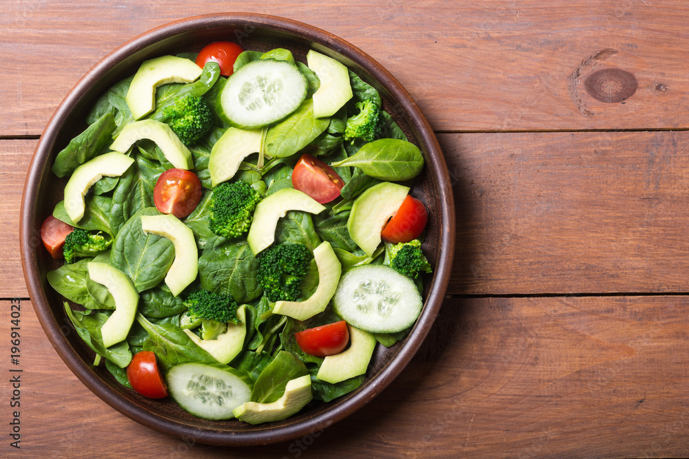 Avocado salad with tomatoes Avocado salad with tomatoes