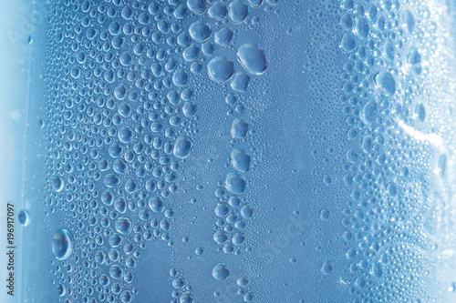 Air bubbles in water