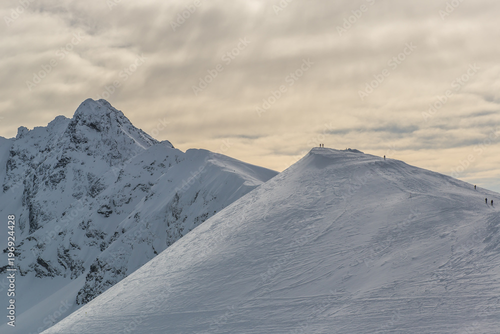 Fototapeta premium Kasprowy wierch - winter