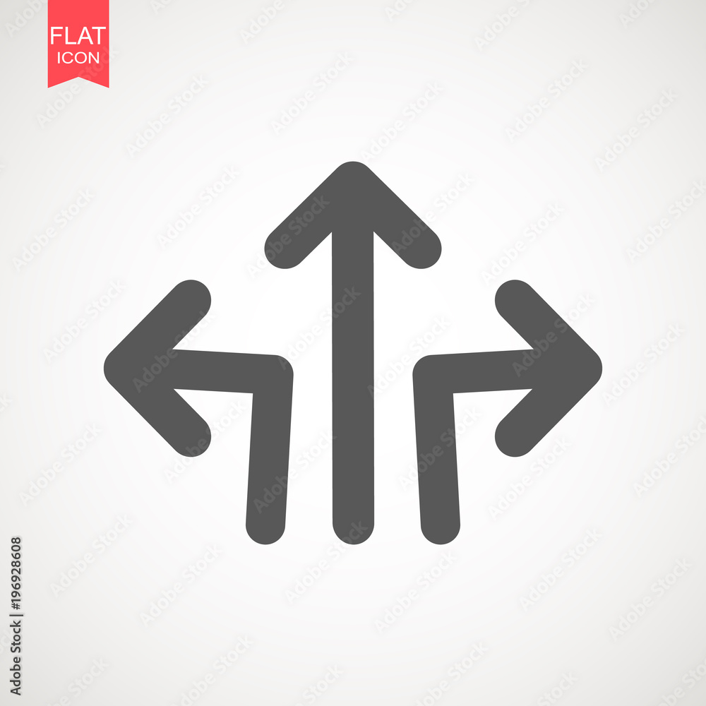 Arrow Icon in trendy flat style isolated on grey background. Arrow symbol for your web site design, logo, app, UI. Vector illustration, EPS10 . Arrow Icon in trendy flat style isolated on grey background. Arrow symbol for your web site design, logo, app, UI. Vector illustration, EPS10 .
