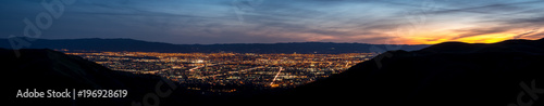 San Jose Night Lights in the Sillicon Valley