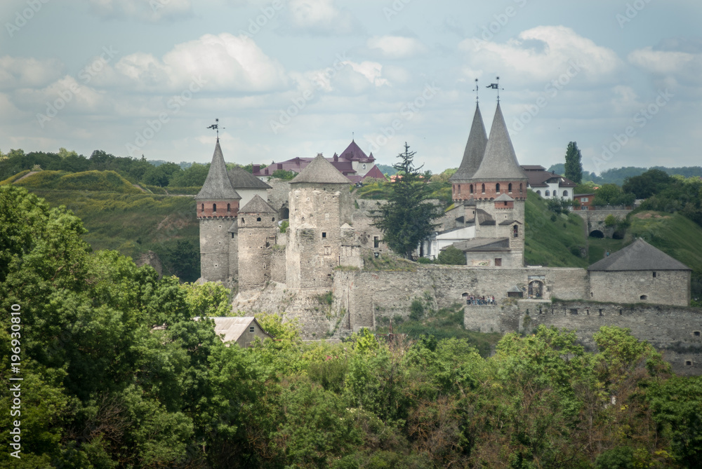 Kamenets-Podolsky - June 06, 2017. Fortress in Kamenets-Podolsky, Ukraine