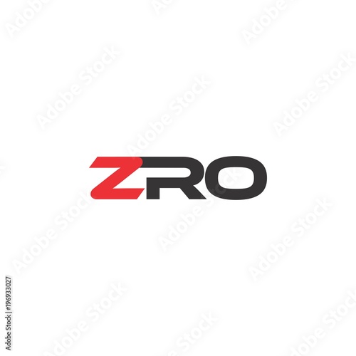 ZRO letter logo