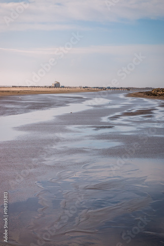 La plage de Pi  manson en Camargue