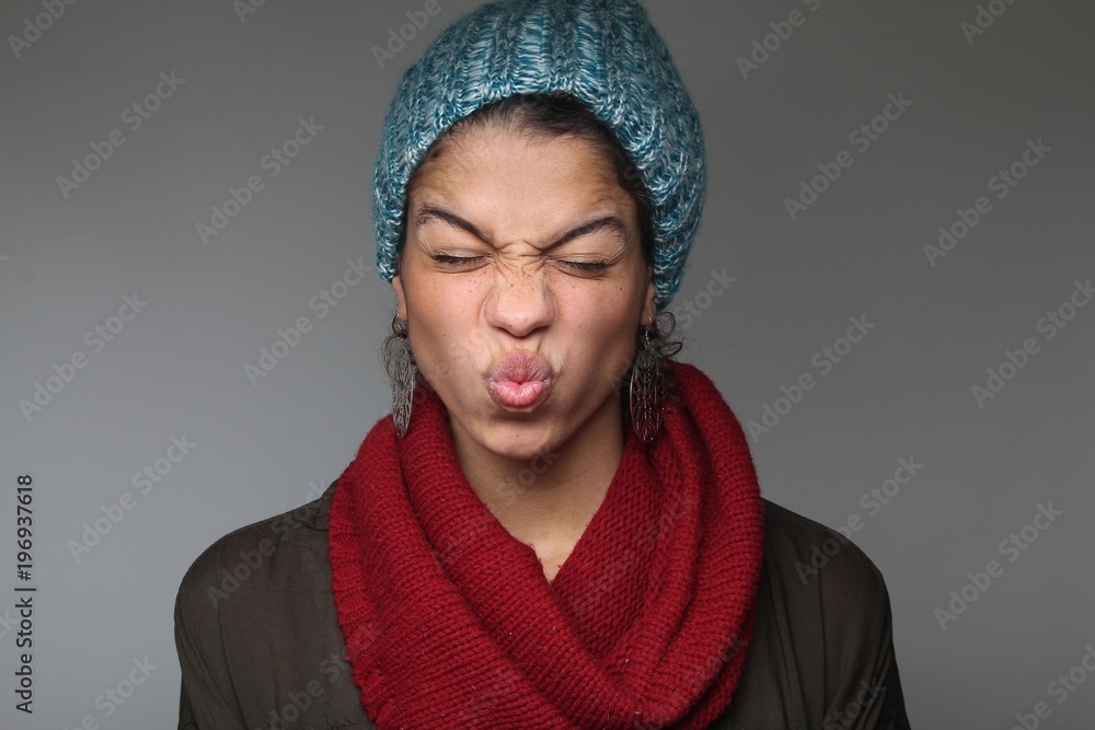 Afro woman Afro woman