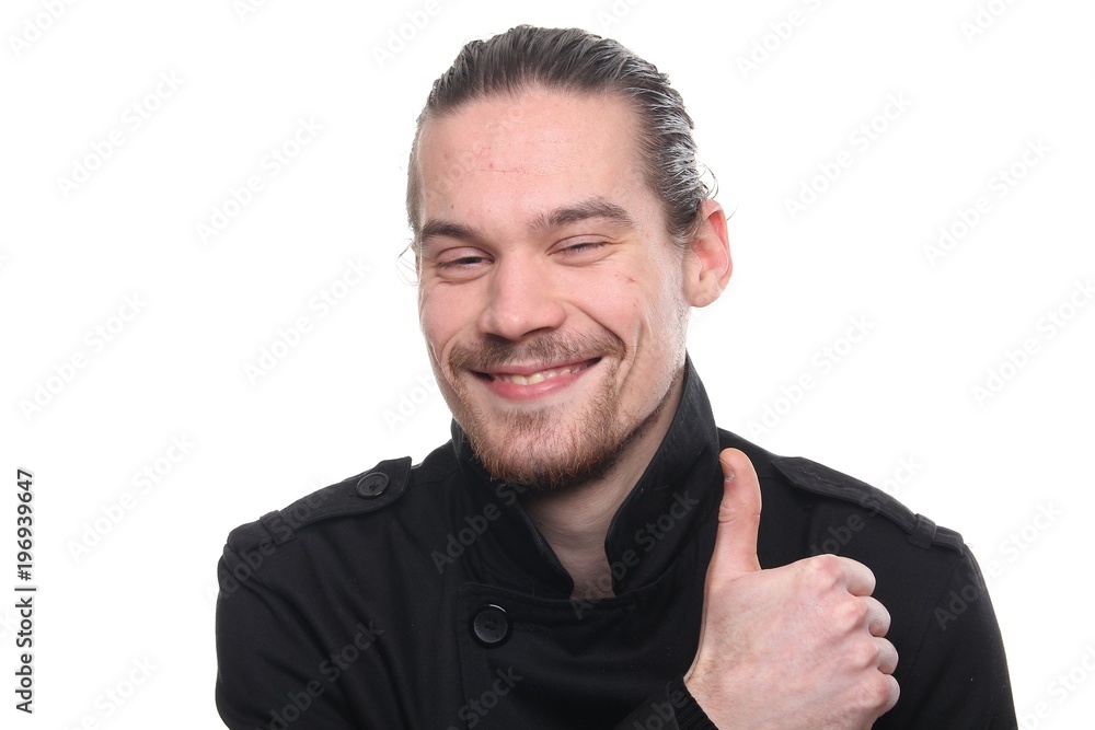 Caucasian man Caucasian man
