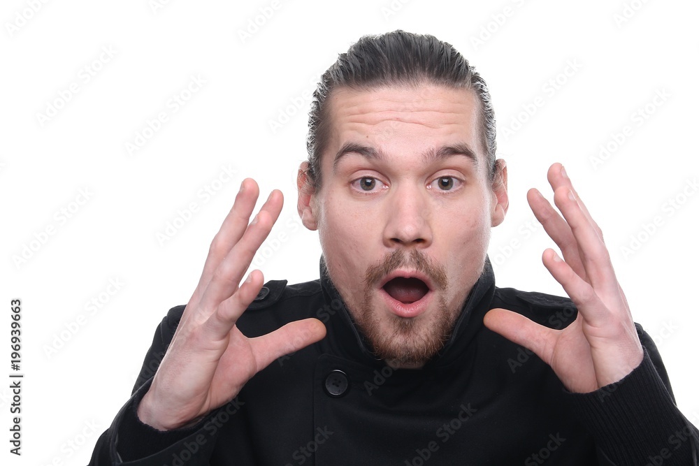 Caucasian man Caucasian man