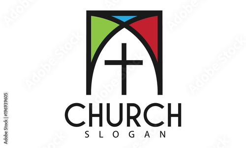 Undertaker Church Bestattungen Kirche Logo Vektor