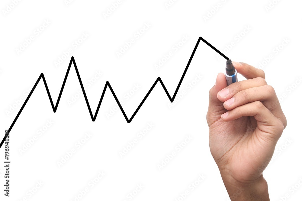 Hand writing a diagram Hand writing a diagram