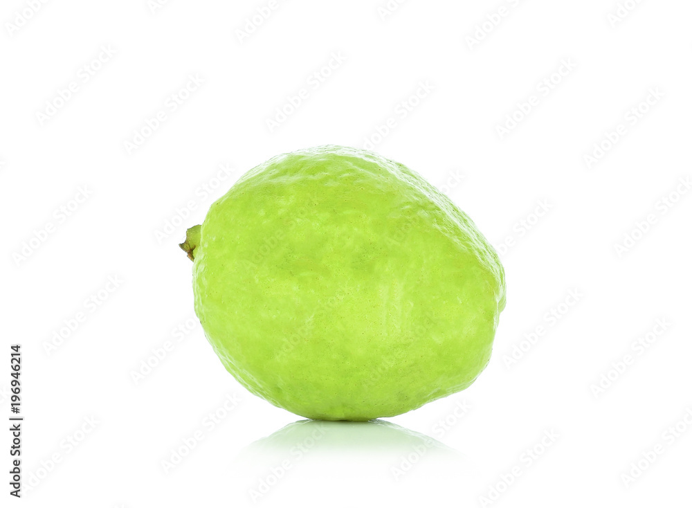 guava isolated on white background guava isolated on white background