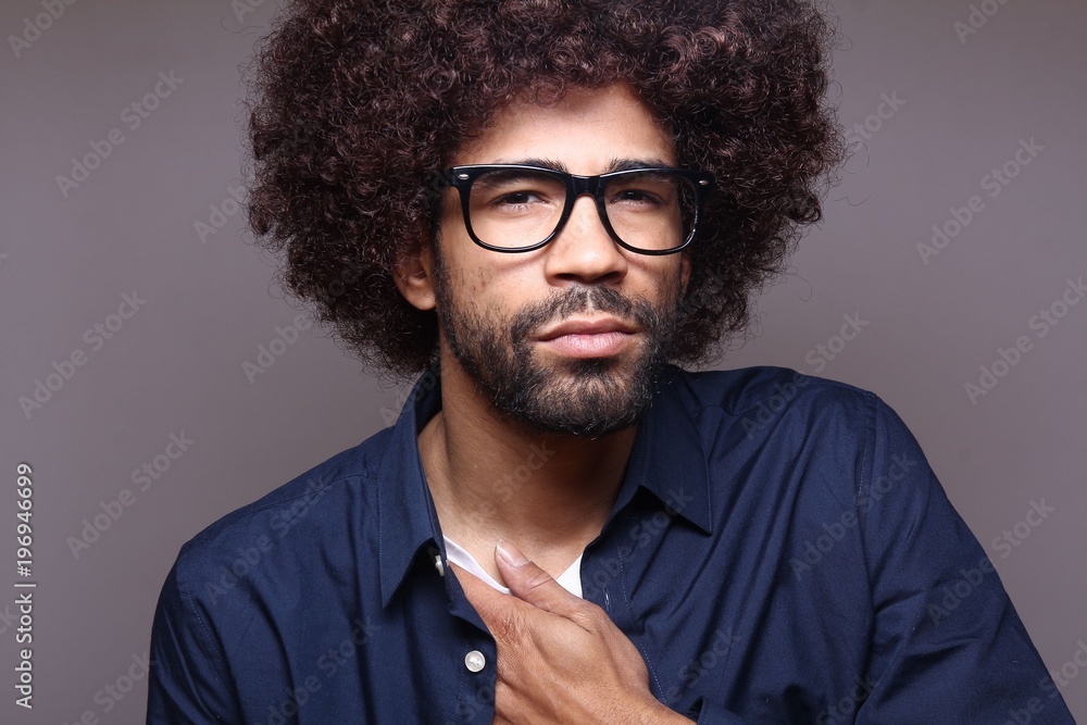 Fototapeta premium Afro man
