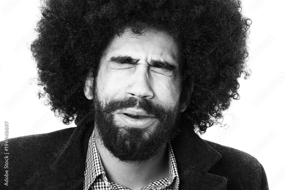 Fototapeta premium Afro man