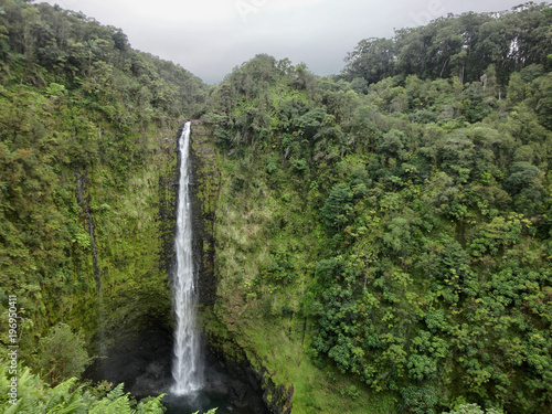 Akaka falls Hawaii big island waterfall