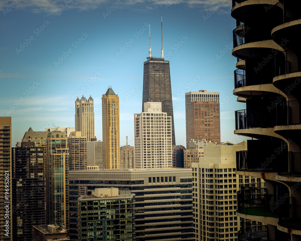Fototapeta premium Looking North at Hancock