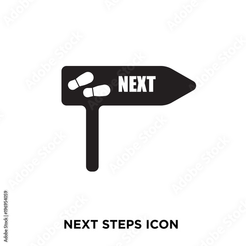 next steps icon