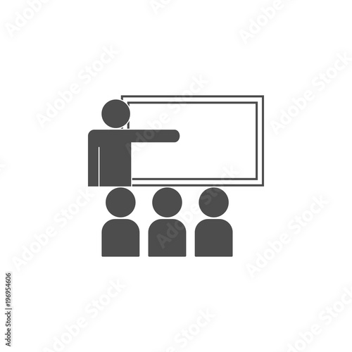 presentation icon. Element of leader elements illustration. Premium quality graphic design icon. Signs and symbols collection icon for websites, web design, mobile app