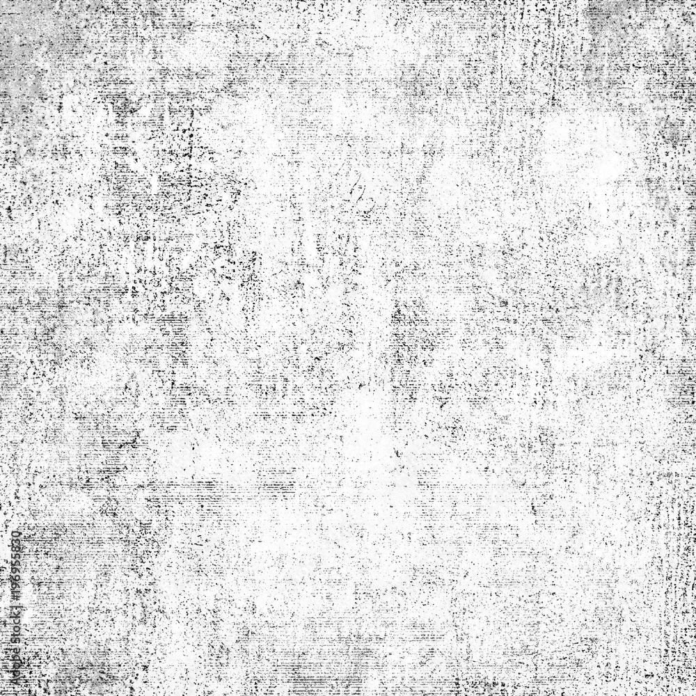 Plakat The texture of the old surface in cracks, chips, dust. Background black and white grunge style