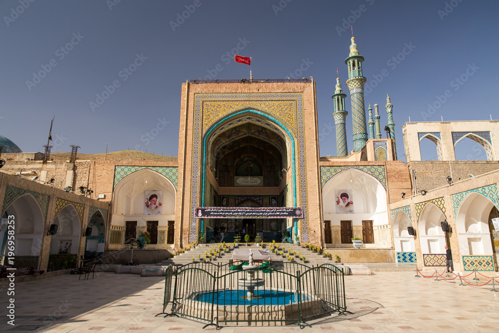 Fototapeta premium Mosque in Mashhad Ardehal, Isfahan, Iran