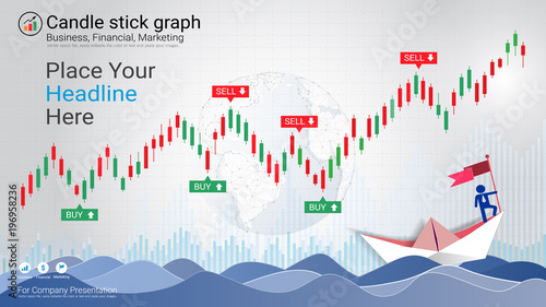Forex stock market investment trading concept, Candlestick pattern with bullish and bearish is a style of financial chart, Suitable for describe price movements of a security, derivative, or currency.