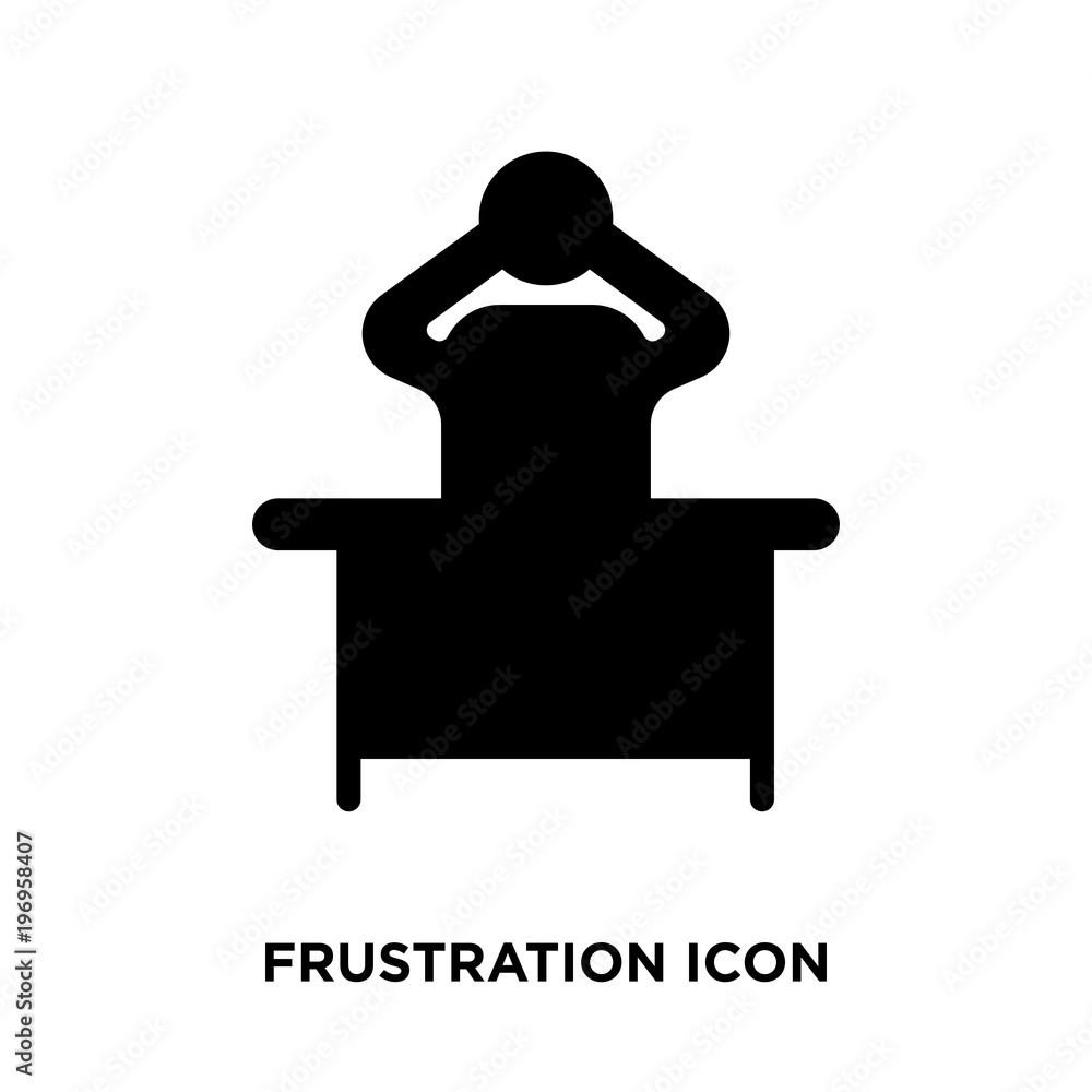 frustration icon frustration icon