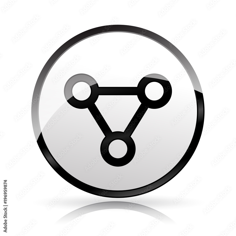 network icon on white background network icon on white background
