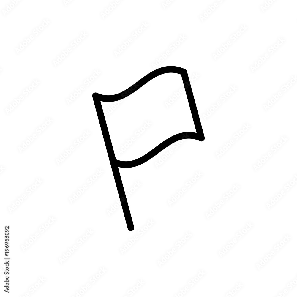 Flag flat icon Flag flat icon