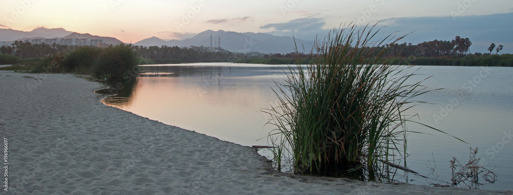 Εκτύπωση καμβά San Jose del Cabo estuary at sunset in Baja California Mexico BCS