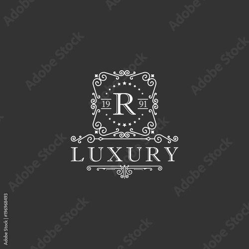 Crests logo,Hotel logo, luxury letter monogram vector logo design, Fashion brand identity,Vector logo template