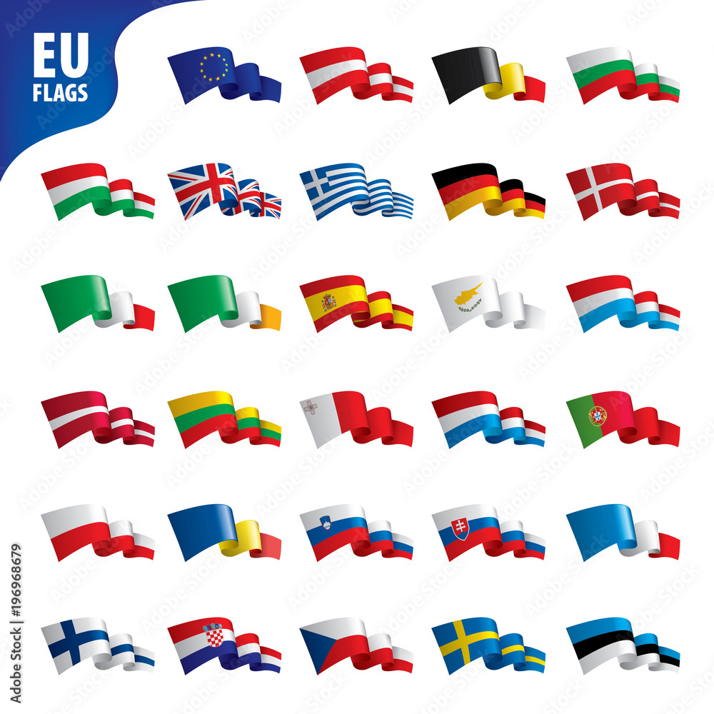flags of the european union flags of the european union