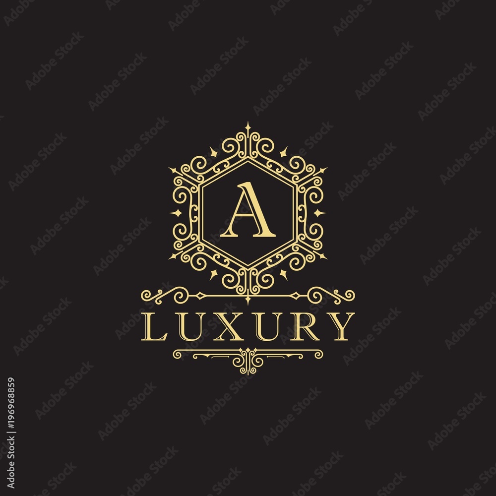 Crests logo,Hotel logo, luxury letter monogram vector logo design, Fashion brand identity,Vector logo template