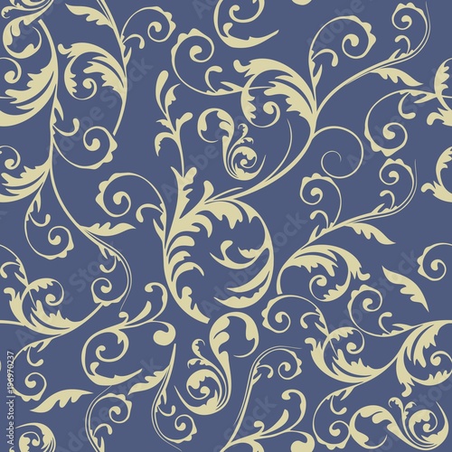 Seamless floral pattern background