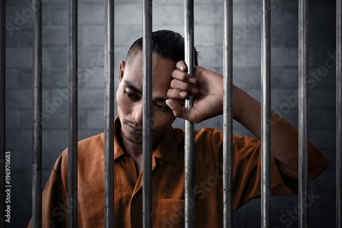 Fotografering Man in prison