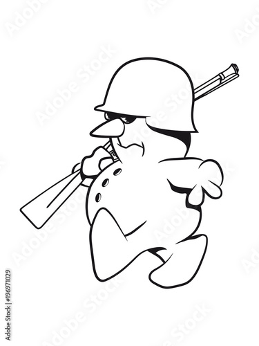 Wallpaper Mural Schneemann soldat gewehr flinte Torontodigital.ca