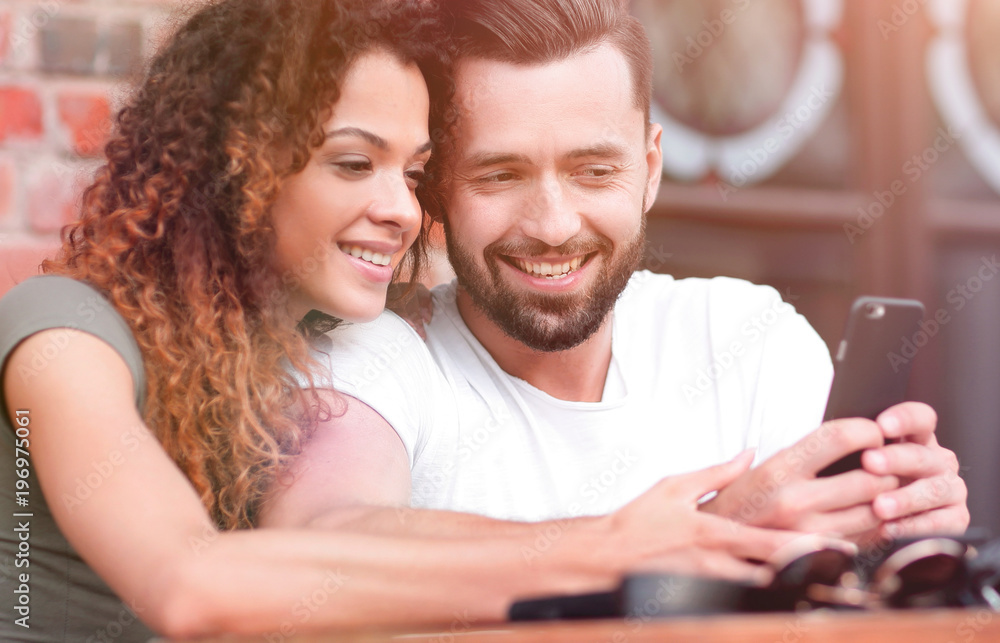 Beautiful couple having coffee on a date,having fun together. Beautiful couple having coffee on a date,having fun together.