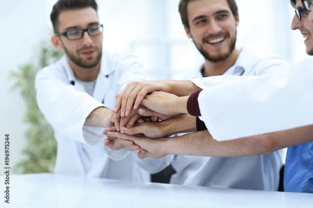 Obraz premium closeup.successful medical team