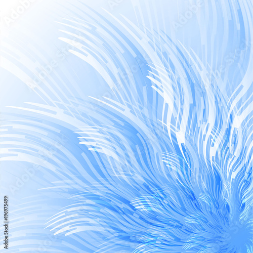 Abstract blue background.Vector illustration