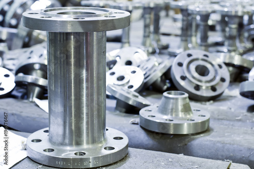 Canvas Print Hardware flanges, pipe flanges, flanges for heat exchangers