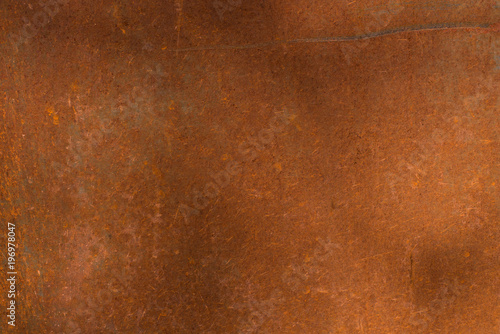 Rusty metal sheet with shadows - vintage, grunge background