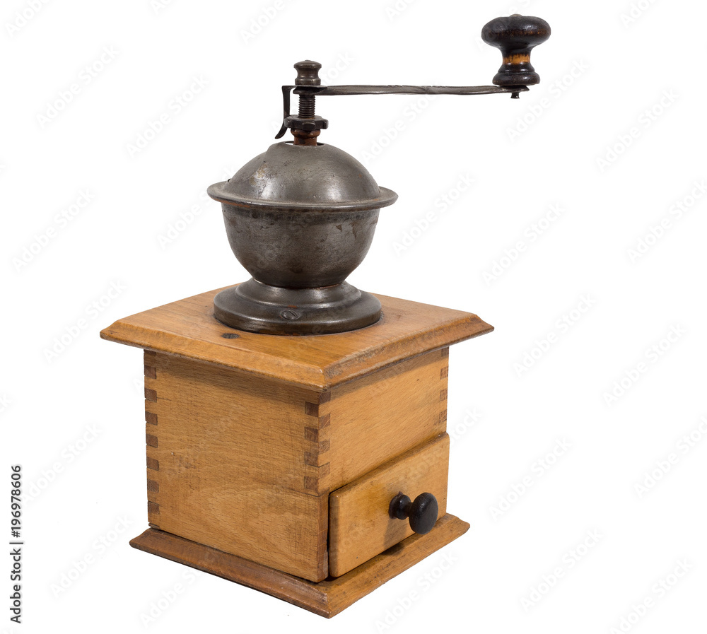 uralte antike kaffemühle, kaffemaschine um 1920 uralte antike kaffemühle, kaffemaschine um 1920