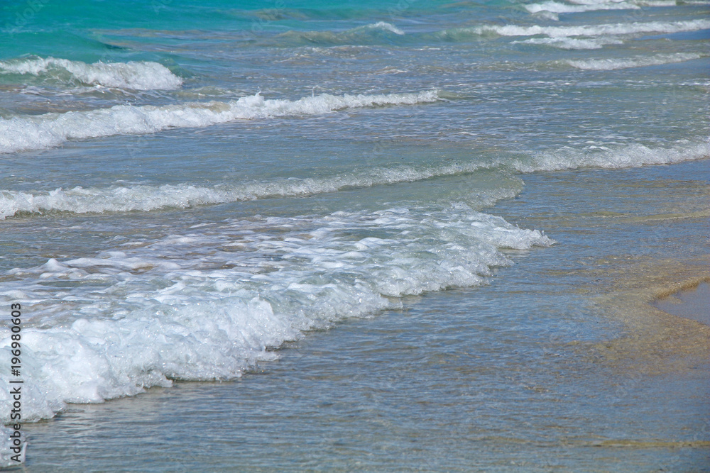 sandy beach by the ocean